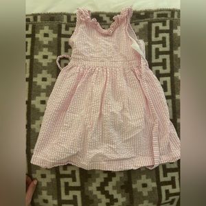 CPC Pink Seersucker Dress 3t